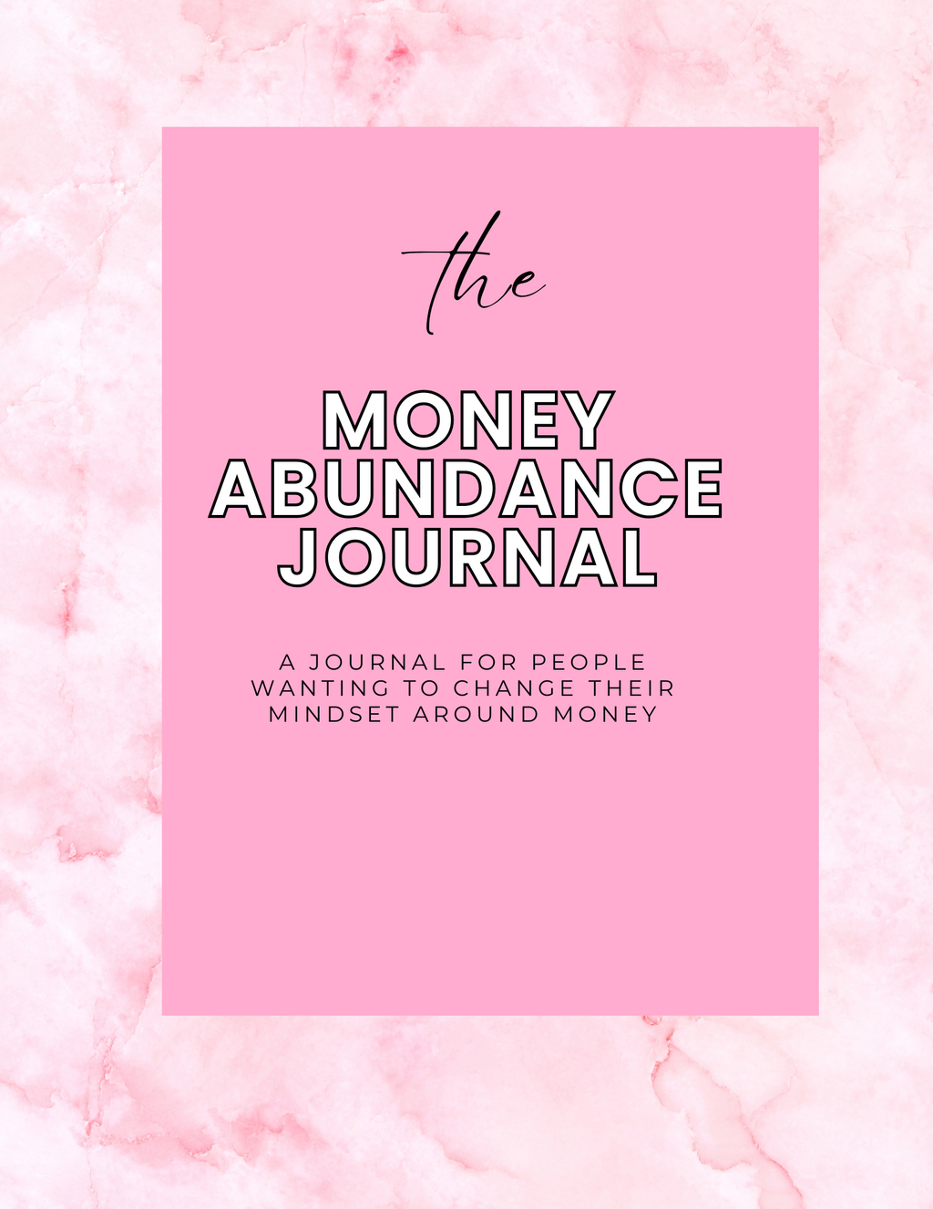MONEY ABUNDANCE JOURNAL |DIGITAL DOWNLOAD