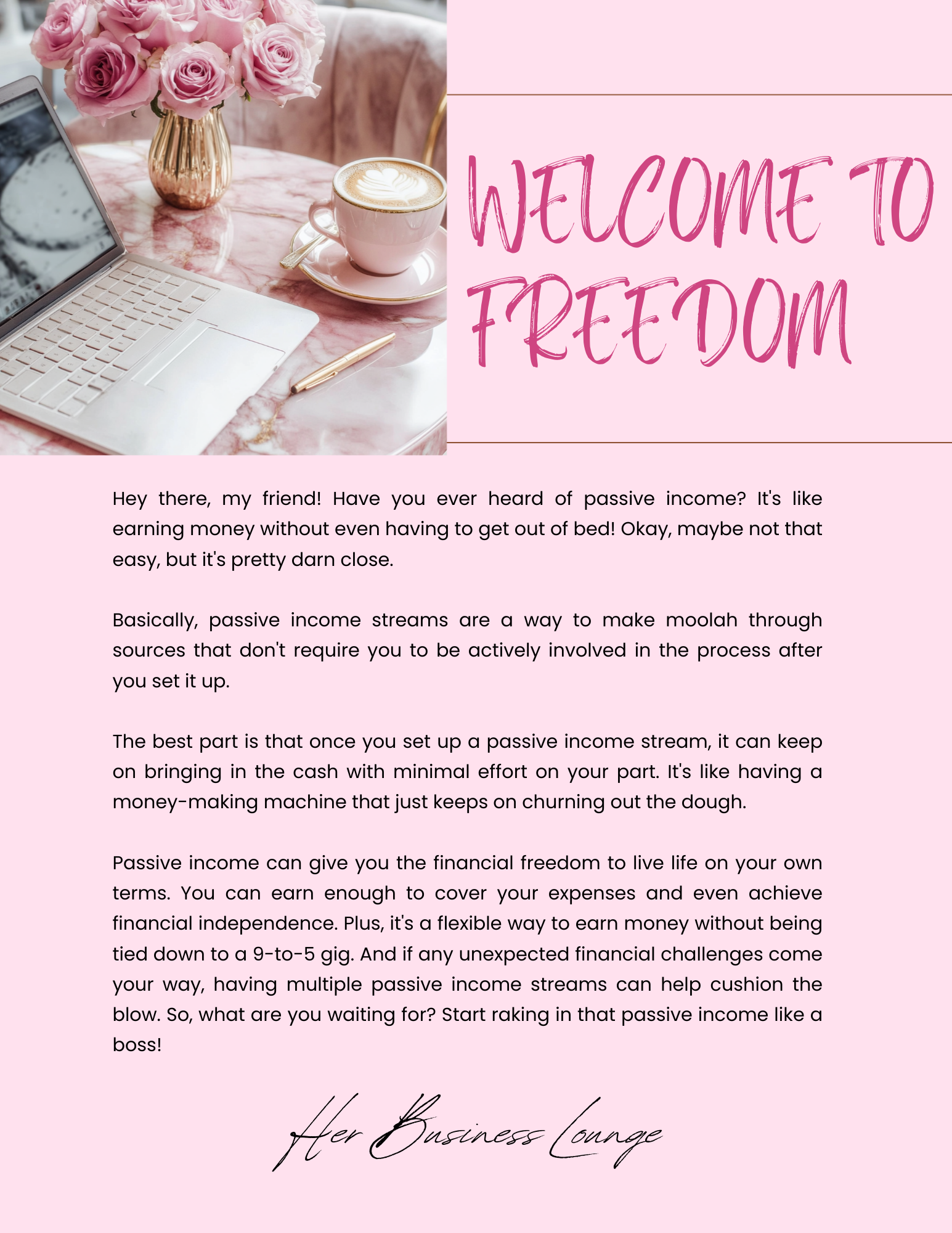 PASSIVE INCOME| MAKE MONEY WHILE YOU SLEEP EBOOK