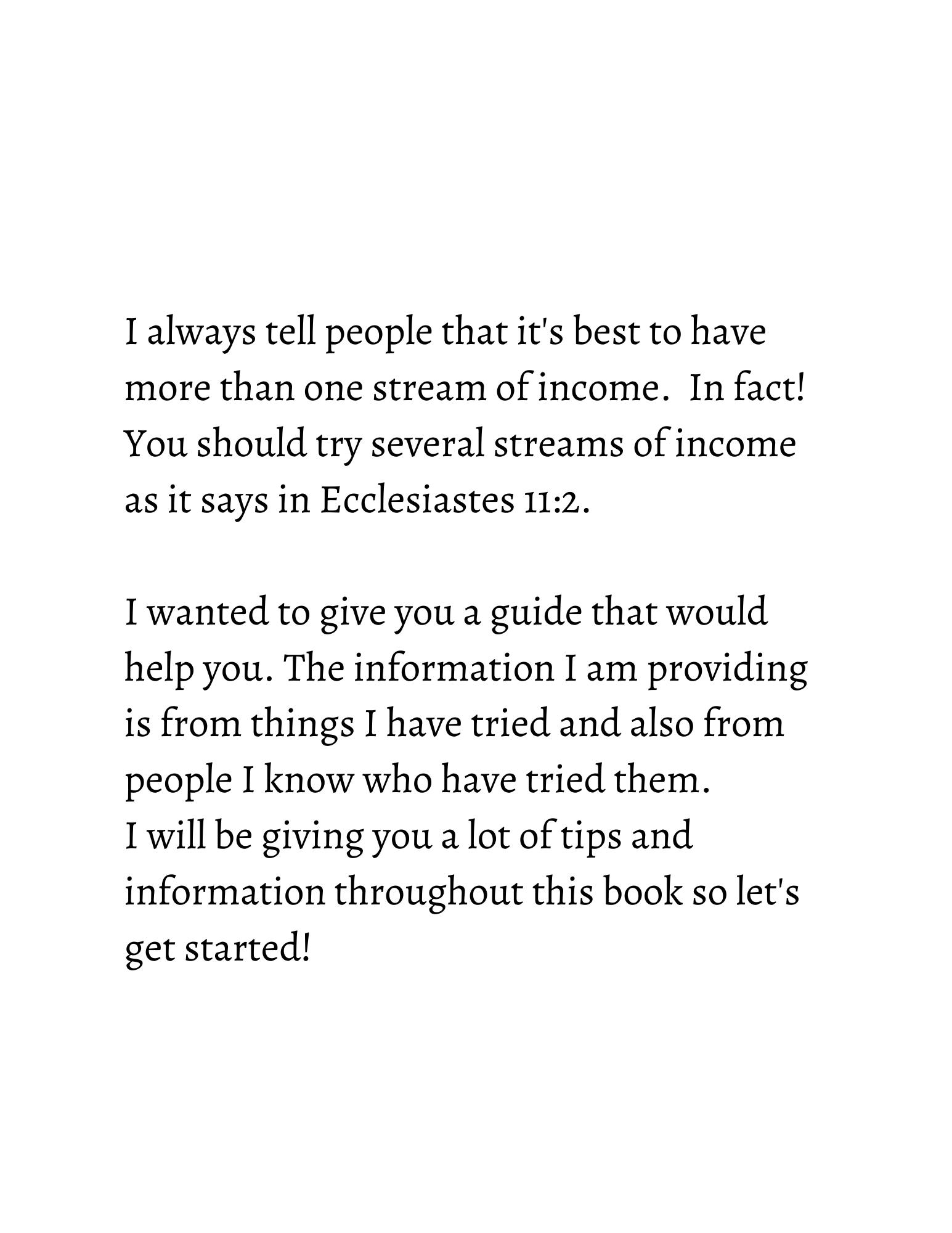 THE SIDE INCOME EBOOK