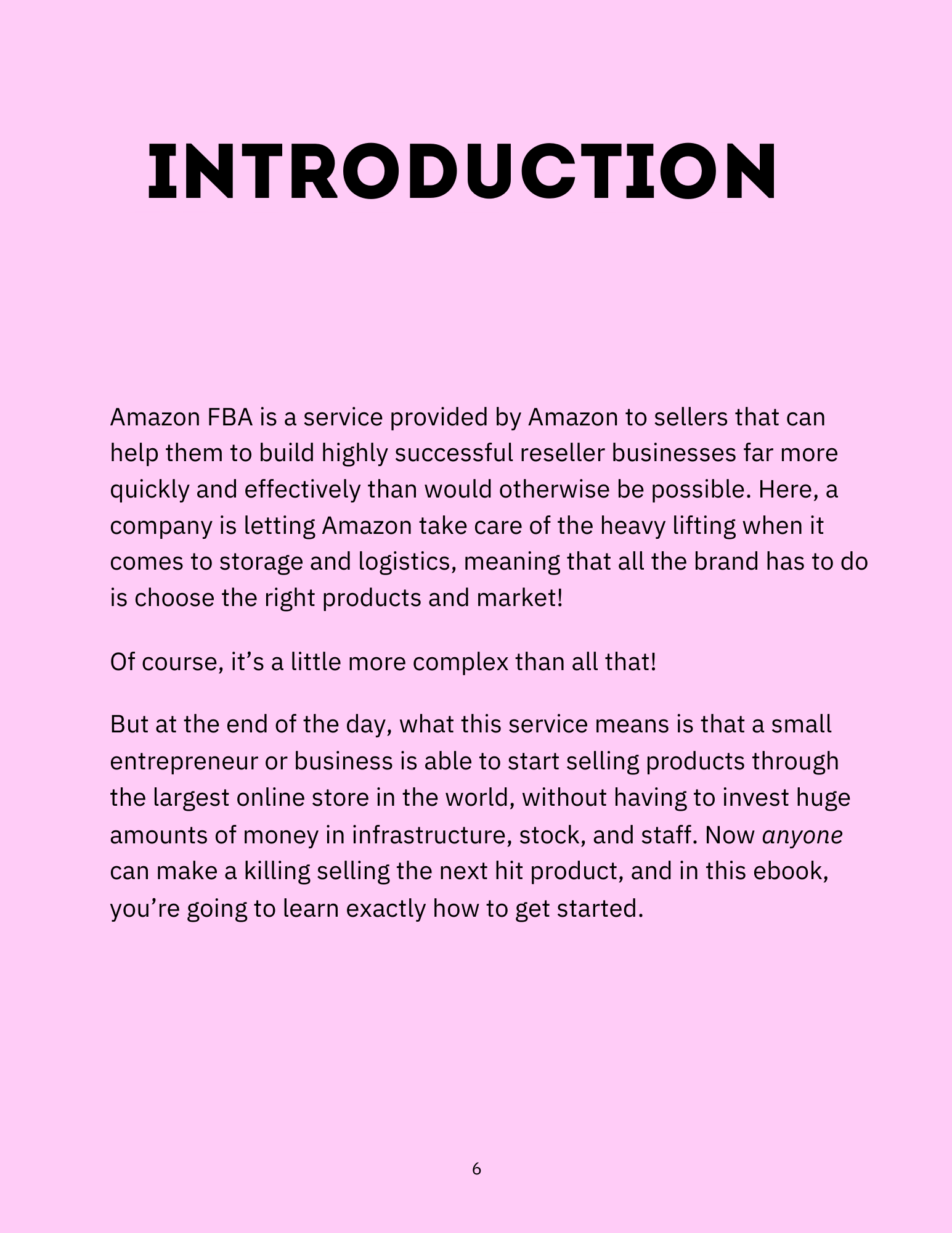 MAKE MONEY WITH AMAZON FBA
