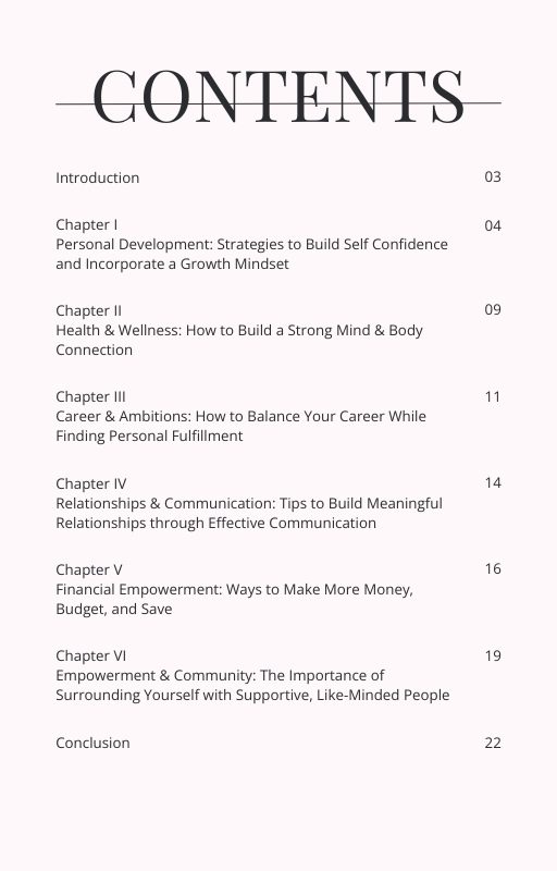 HOW TO LEVEL UP| A GUIDE ON UPGRADING YOUR MINDSET EBOOK