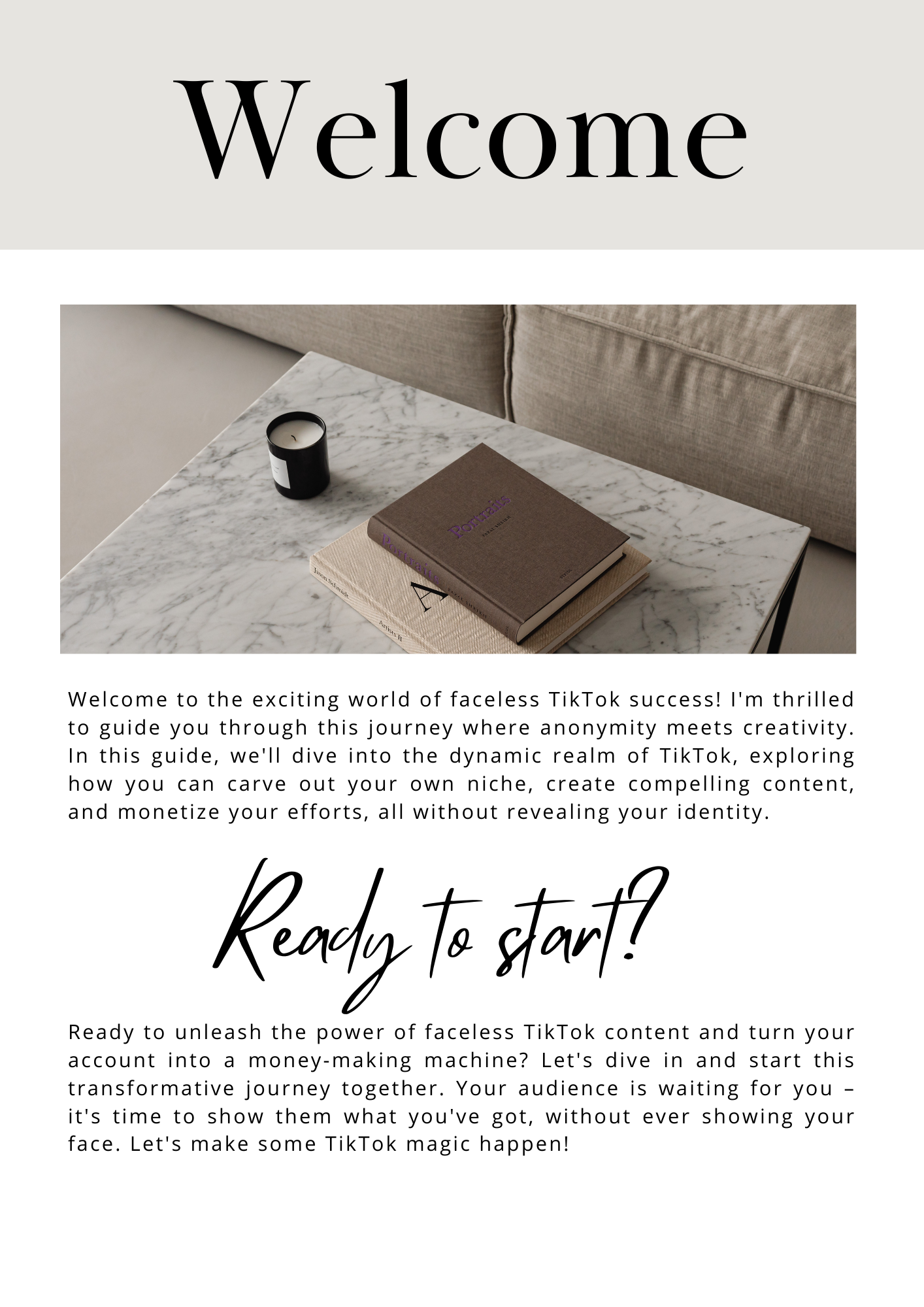 FACELESS TIKTOK BLUEPRINT EBOOK