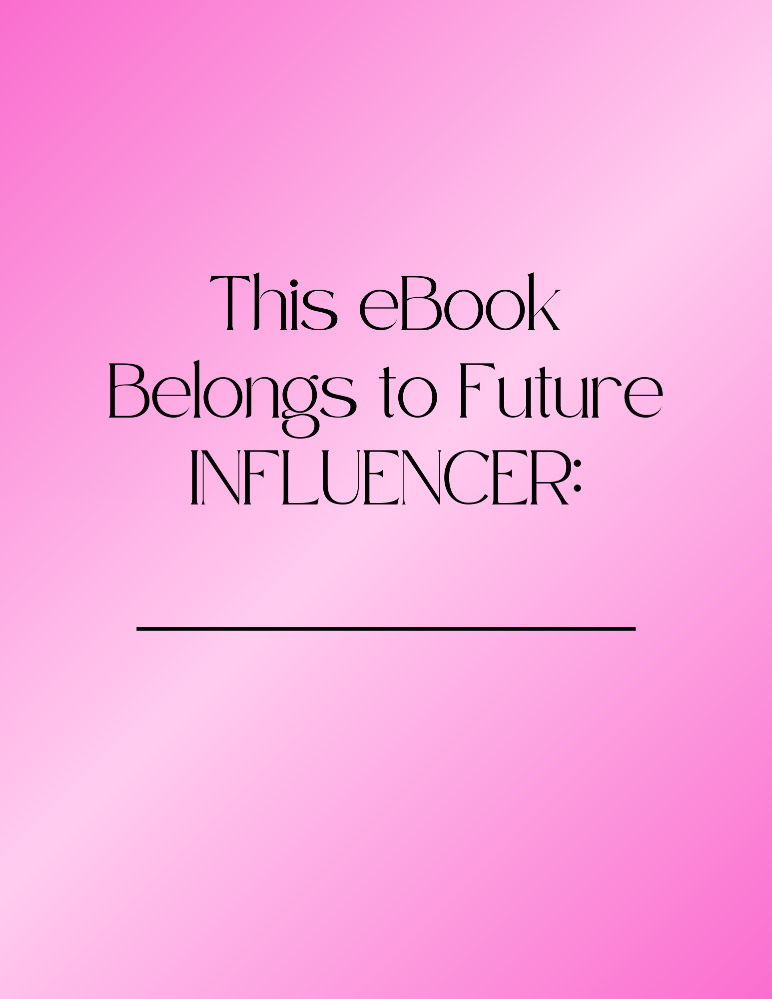 HOW TO BECOME A WIG INFLUENCER EBOOK