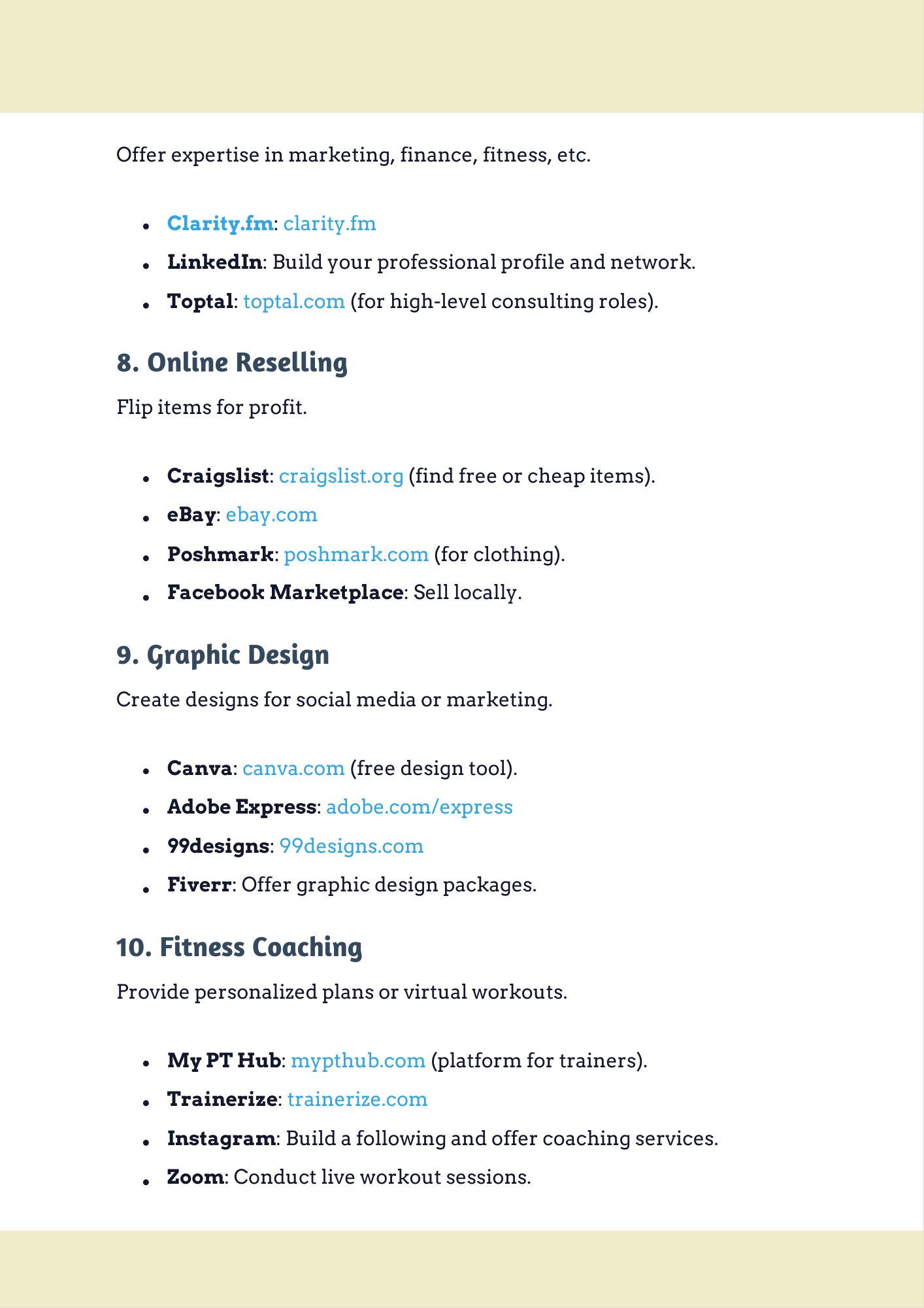 156 income streams you can start with no money| digital ebook