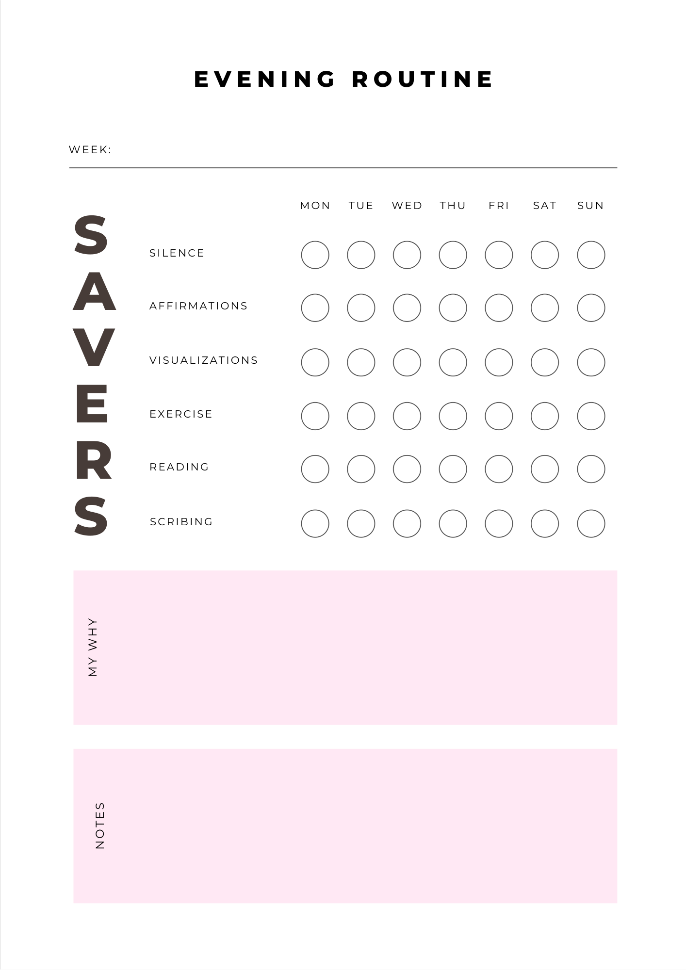 LAW OF ATTRACTION PLANNER| DIGITAL DOWNLOAD