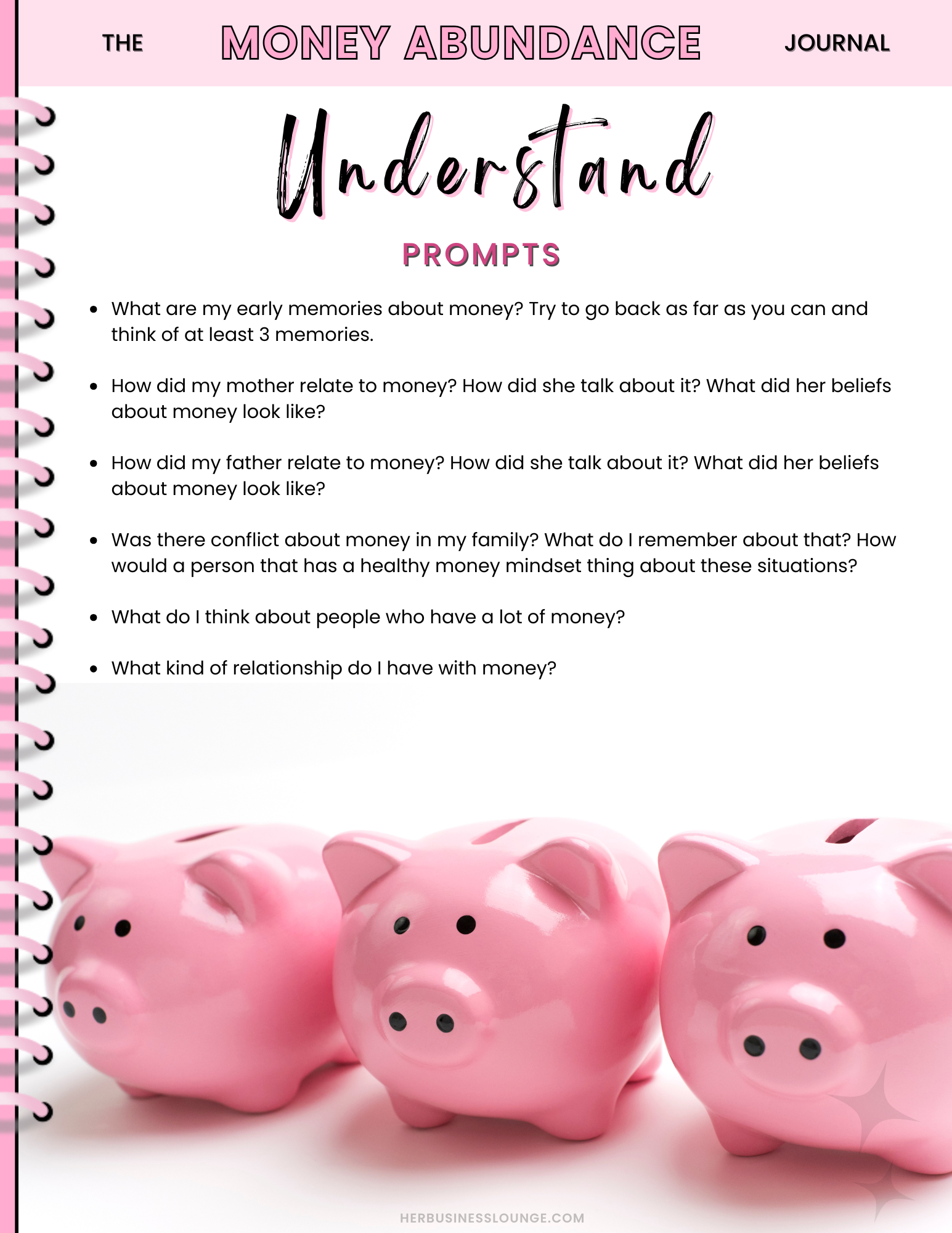 MONEY ABUNDANCE JOURNAL |DIGITAL DOWNLOAD