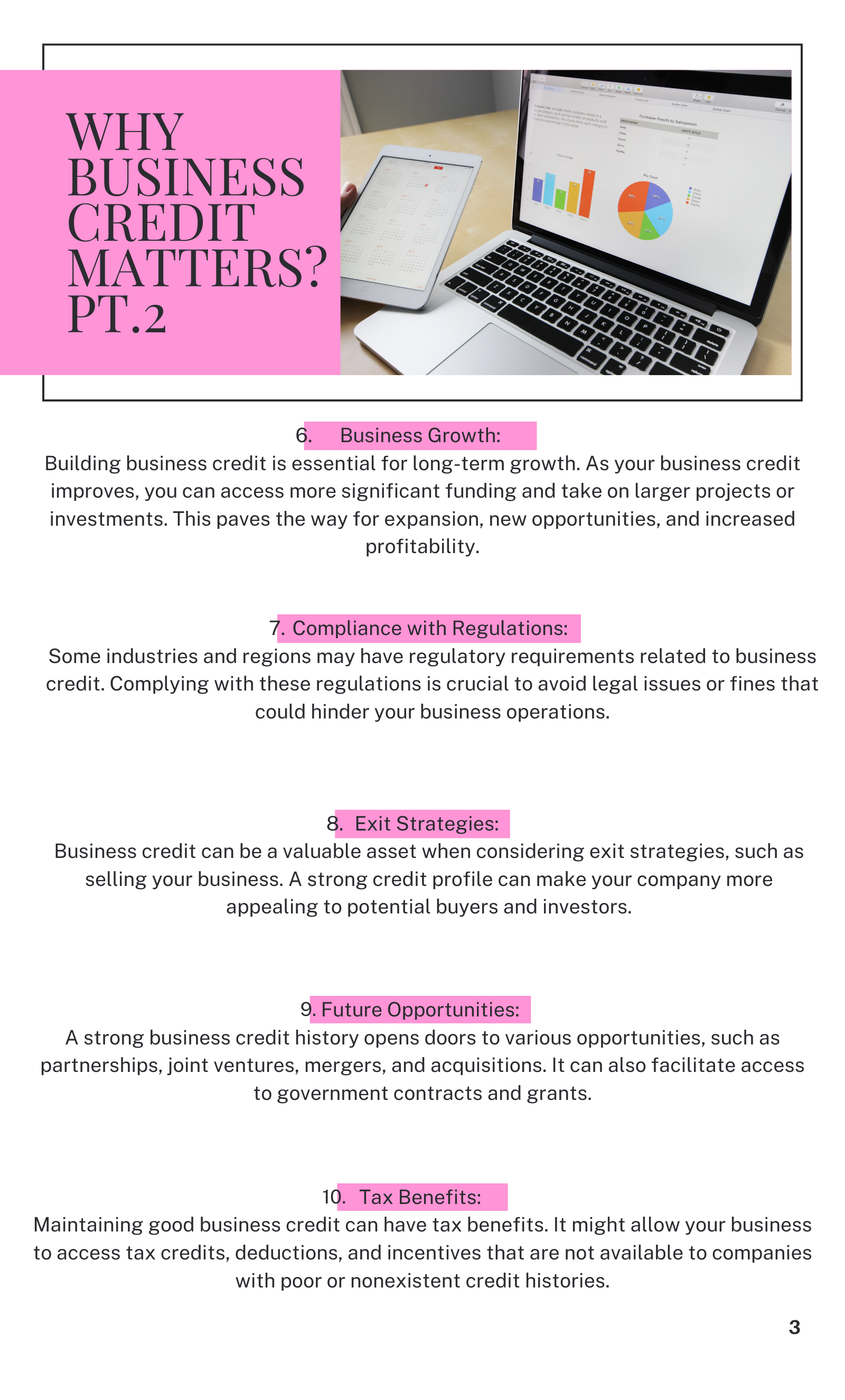 BUSINESS CREDIT 101