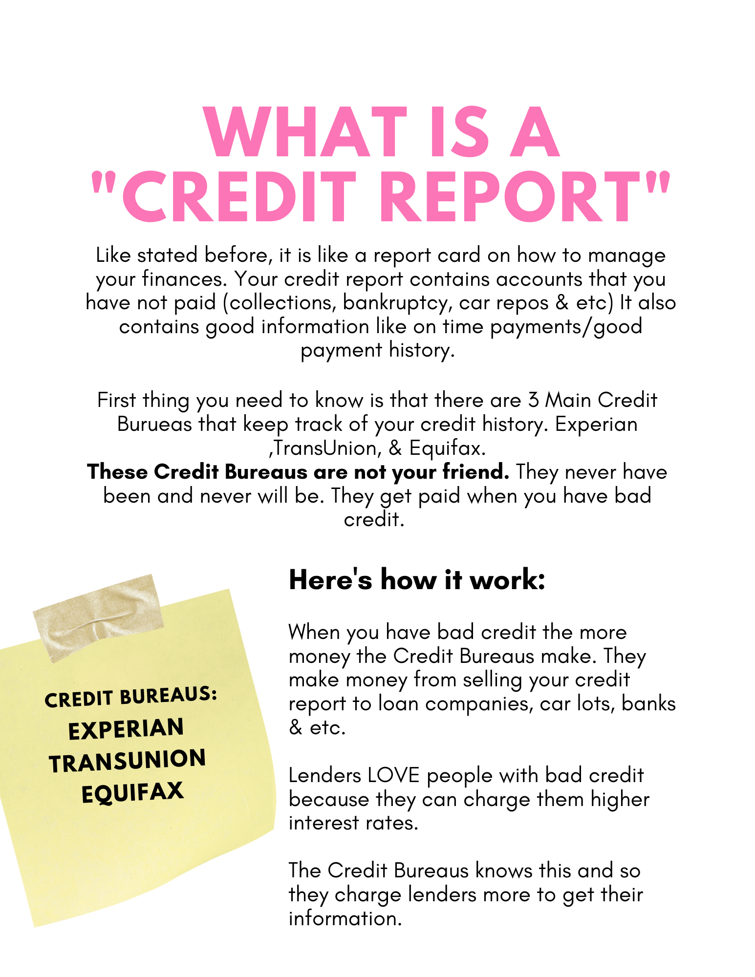 The Credit Plug Digital Ebook